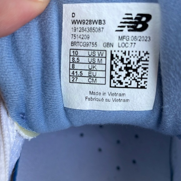 New Balance 928v3 Women's Walking Shoes Size 10 Mens 8.5 Comfort Orthotic - Picture 8 of 10